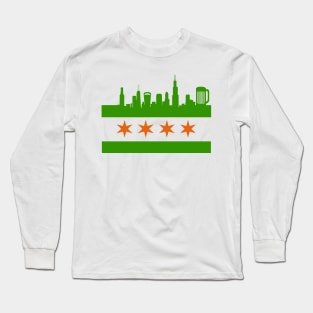 SKYLINE DRINKS Long Sleeve T-Shirt